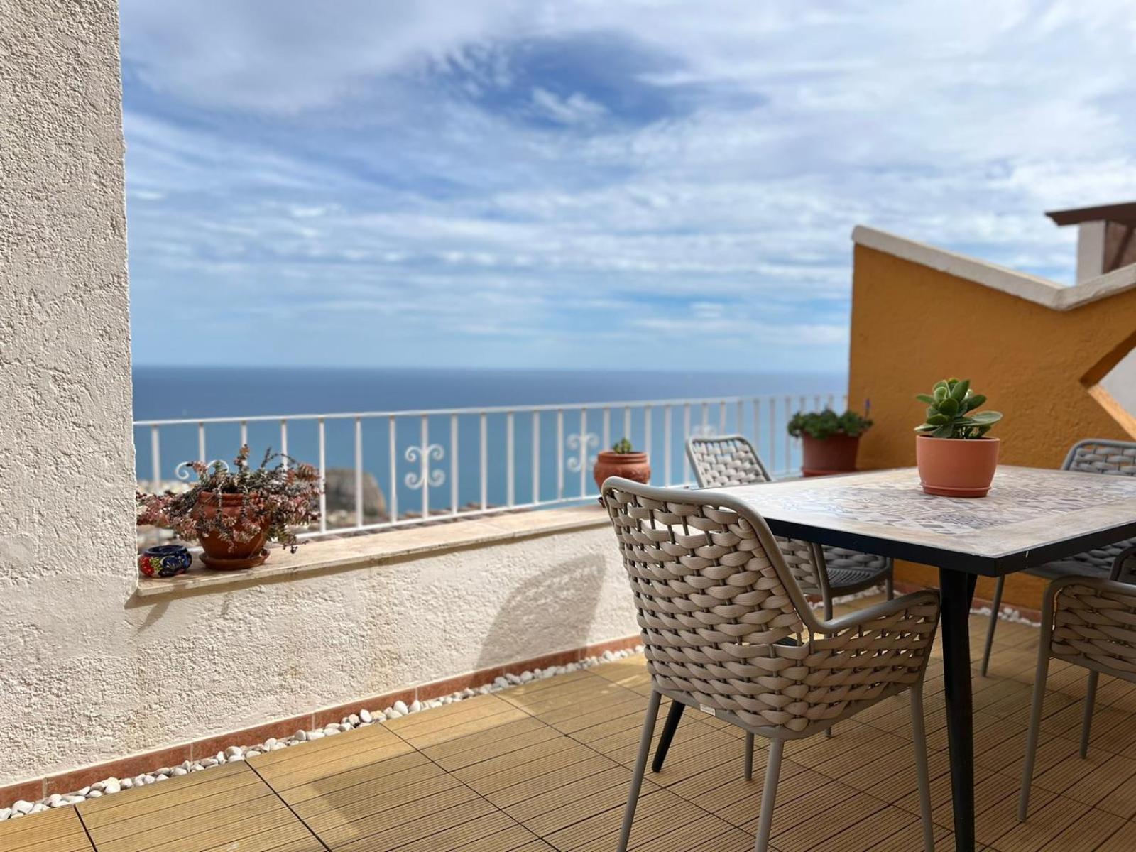Apartamento Con Vistas Al Mar Cumbre Del Sol By Alterhome Exteriör bild